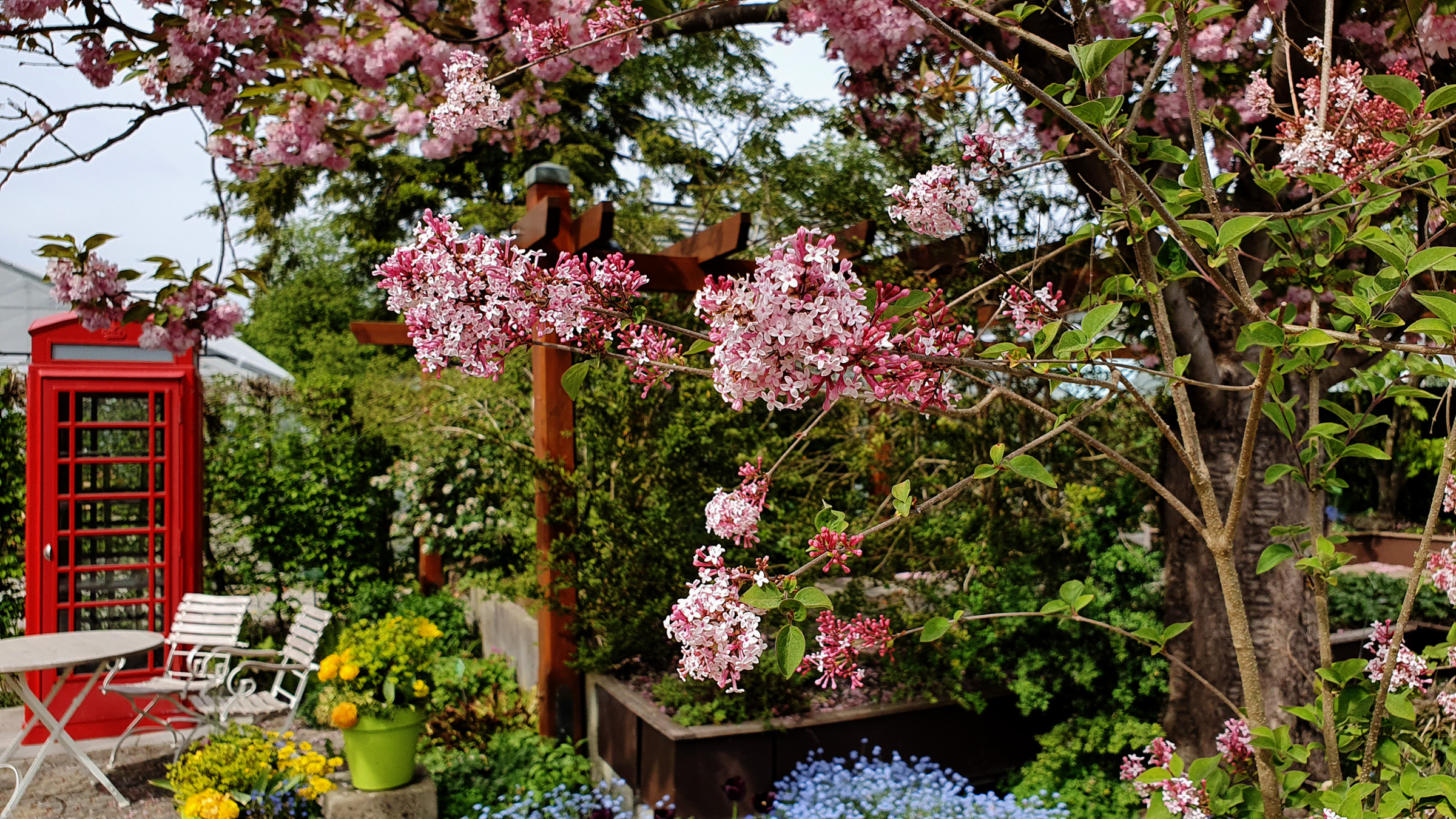 Renovierung der Themengärten